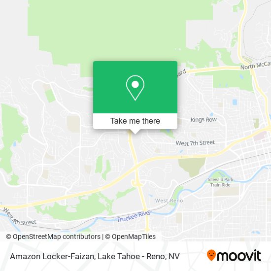 Mapa de Amazon Locker-Faizan