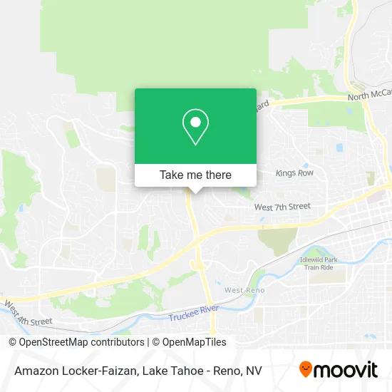 Amazon Locker-Faizan map