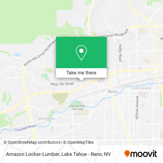 Mapa de Amazon Locker-Lumber