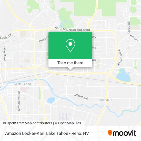 Amazon Locker-Karl map