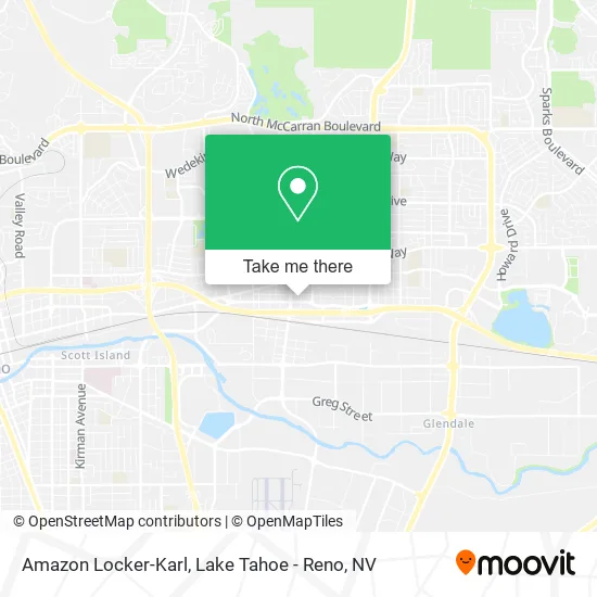 Mapa de Amazon Locker-Karl
