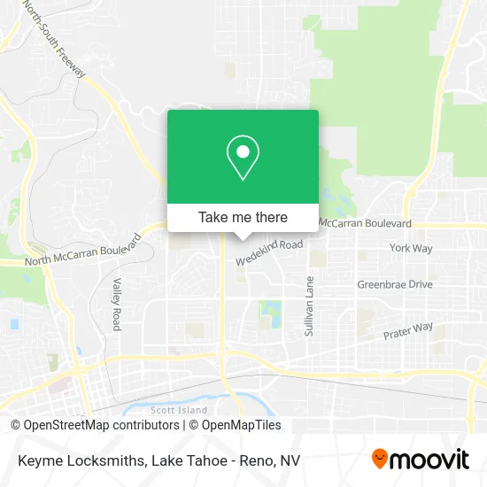 Keyme Locksmiths map