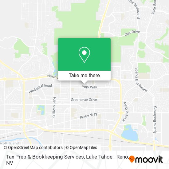 Tax Prep & Bookkeeping Services map