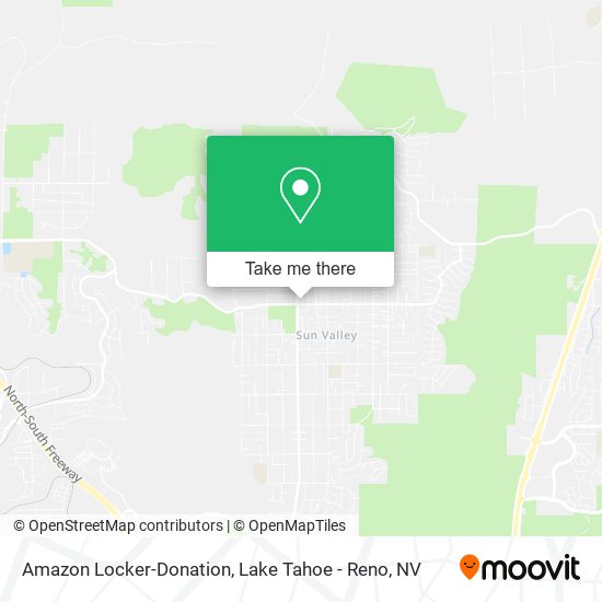 Mapa de Amazon Locker-Donation