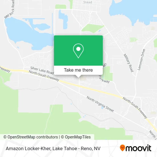 Amazon Locker-Kher map
