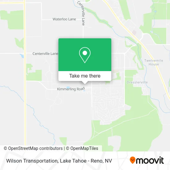 Wilson Transportation map