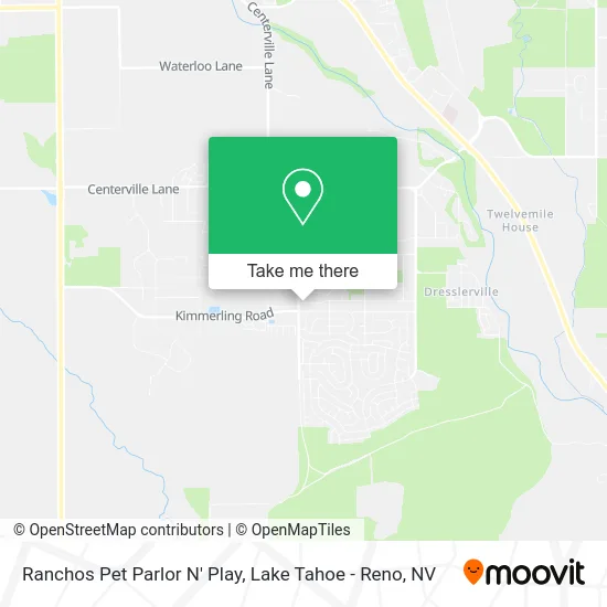 Ranchos Pet Parlor N' Play map
