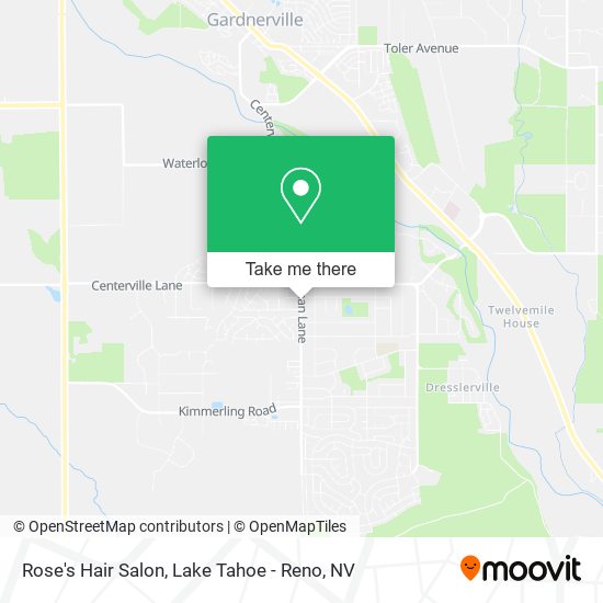 Rose's Hair Salon map