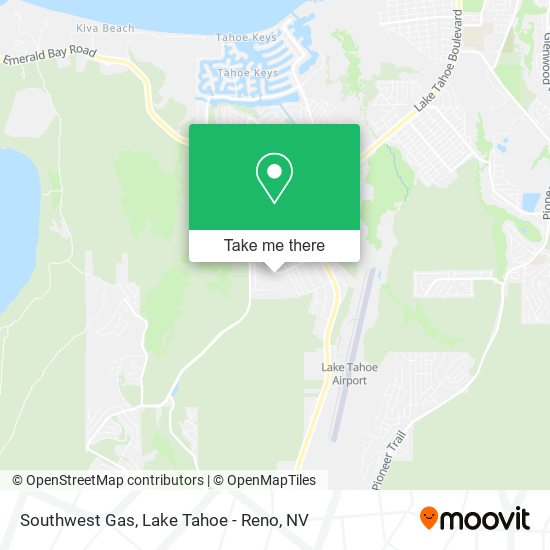 Southwest Gas map