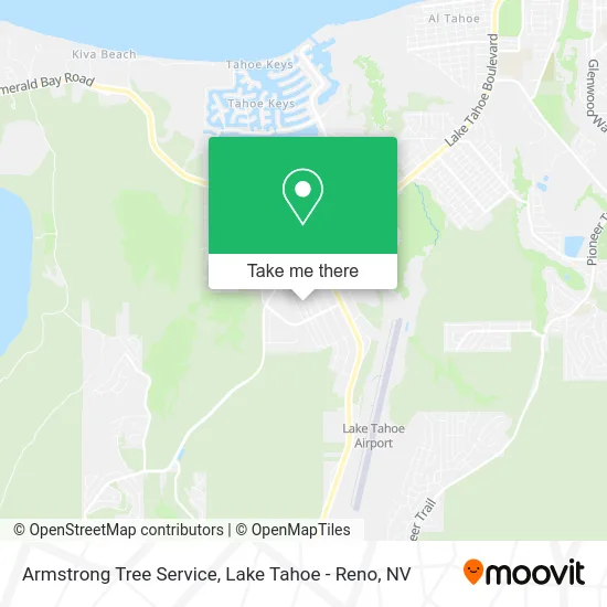 Armstrong Tree Service map