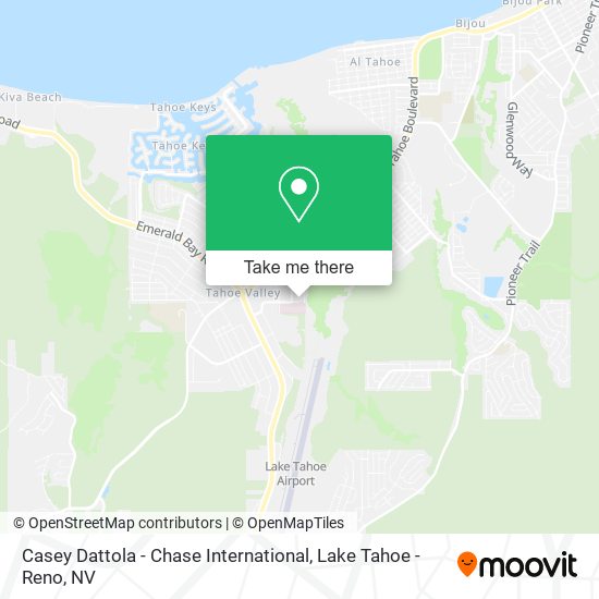Casey Dattola - Chase International map
