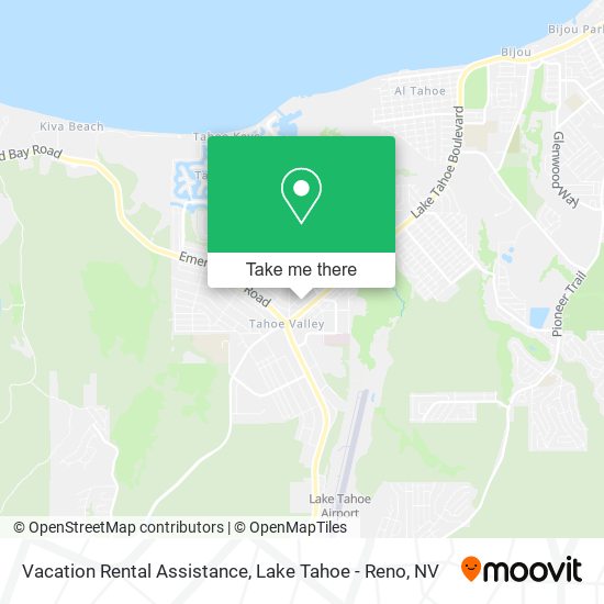 Vacation Rental Assistance map