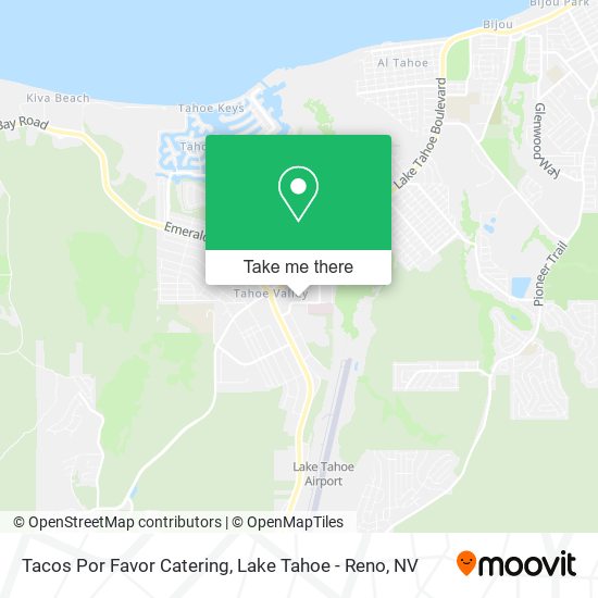 Tacos Por Favor Catering map