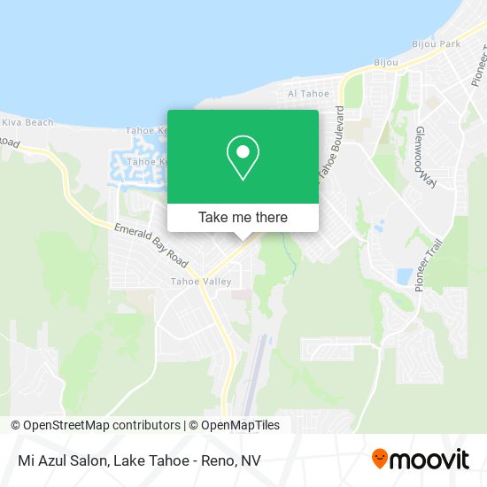 Mapa de Mi Azul Salon
