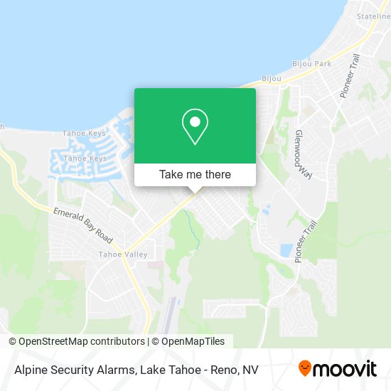 Mapa de Alpine Security Alarms