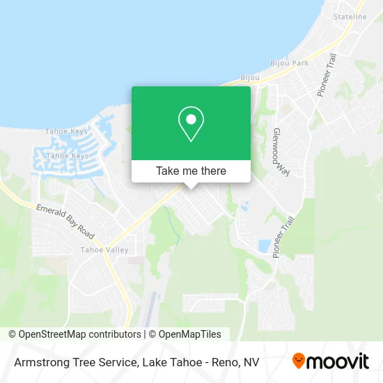 Armstrong Tree Service map