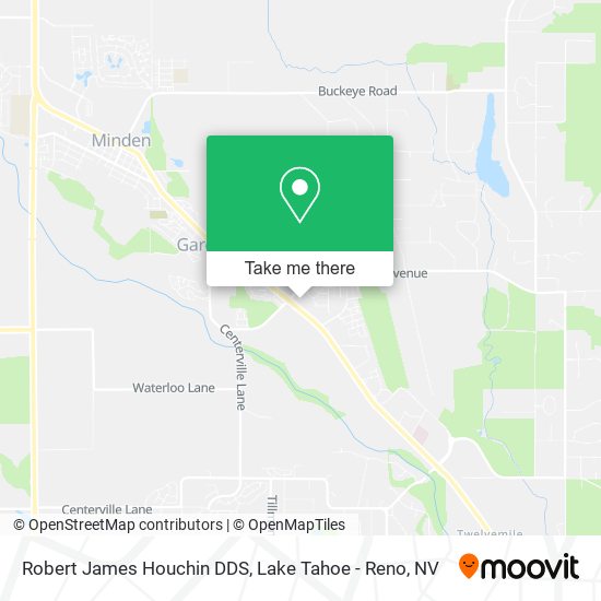 Robert James Houchin DDS map