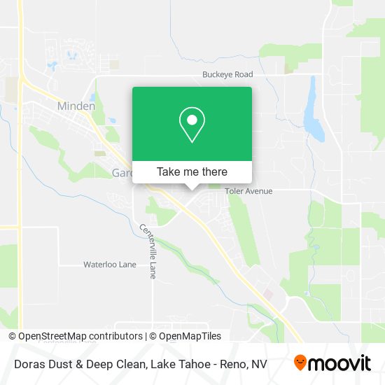 Mapa de Doras Dust & Deep Clean