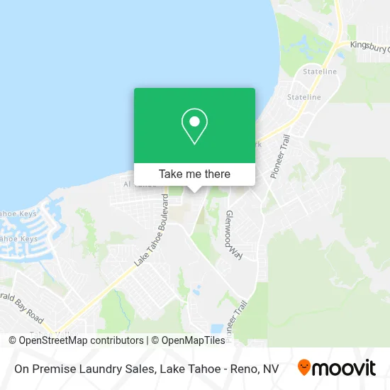 On Premise Laundry Sales map