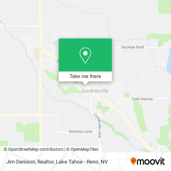 Jim Denison, Realtor map