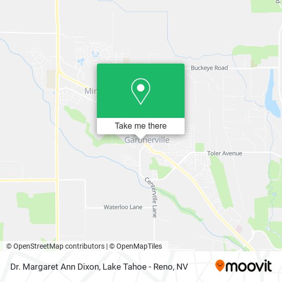 Dr. Margaret Ann Dixon map