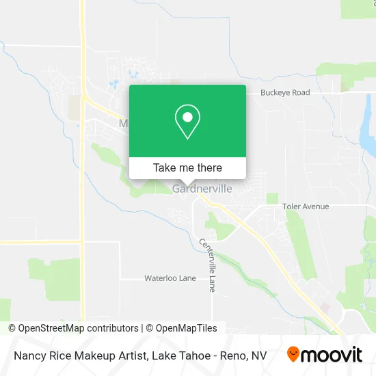 Nancy Rice Makeup Artist map
