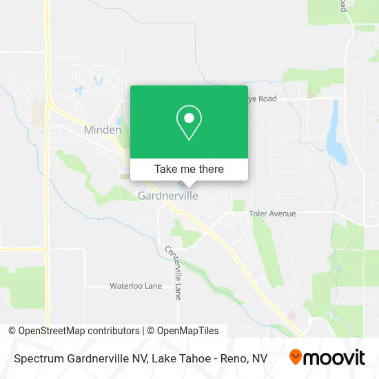 Spectrum Gardnerville NV map