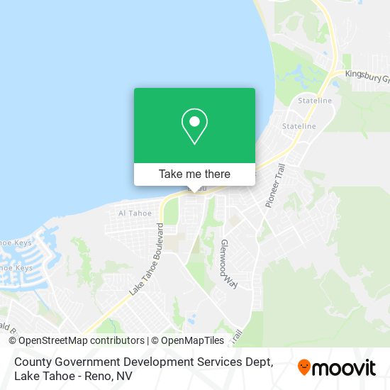 Mapa de County Government Development Services Dept