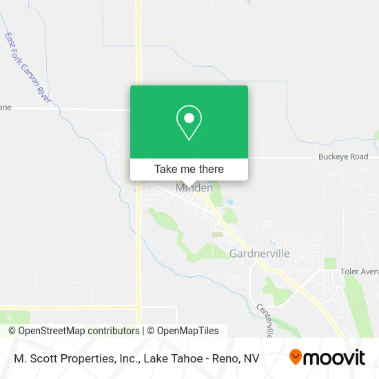 M. Scott Properties, Inc. map