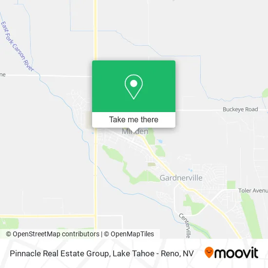 Pinnacle Real Estate Group map