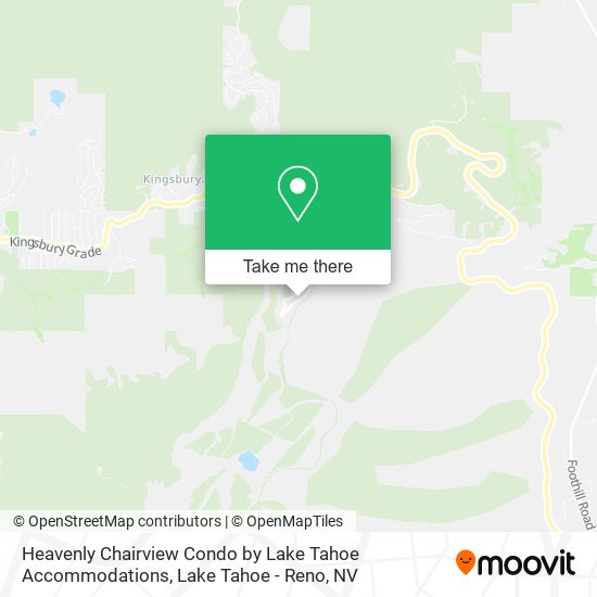 Heavenly Chairview Condo by Lake Tahoe Accommodations map