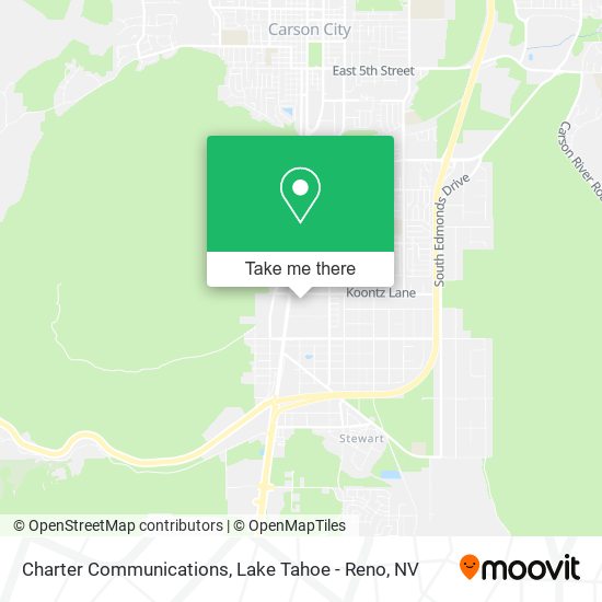 Charter Communications map