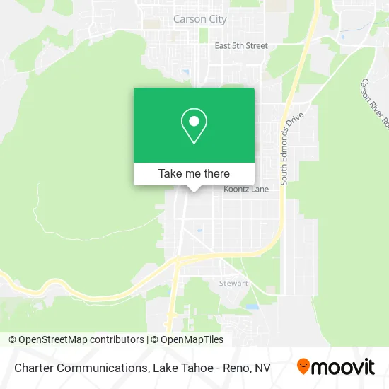 Charter Communications map
