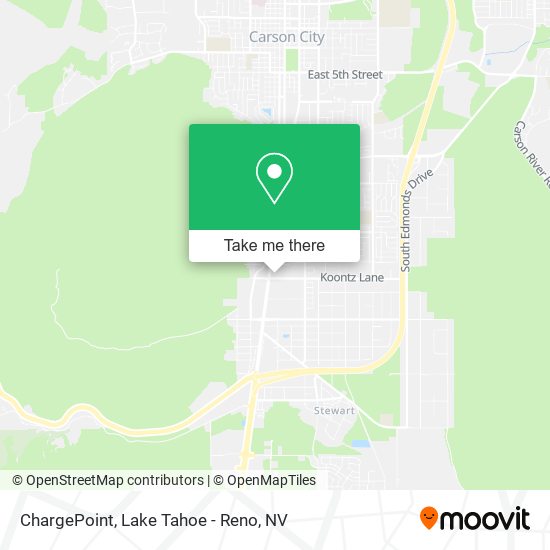 ChargePoint map