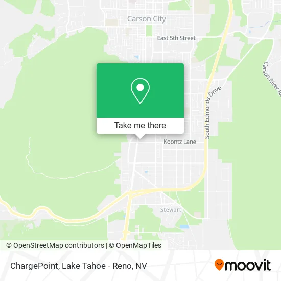 ChargePoint map