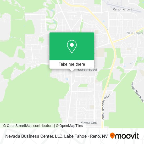 Nevada Business Center, LLC map