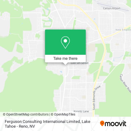 Mapa de Ferguson Consulting International Limited