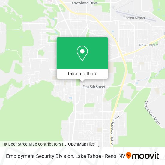 Employment Security Division map