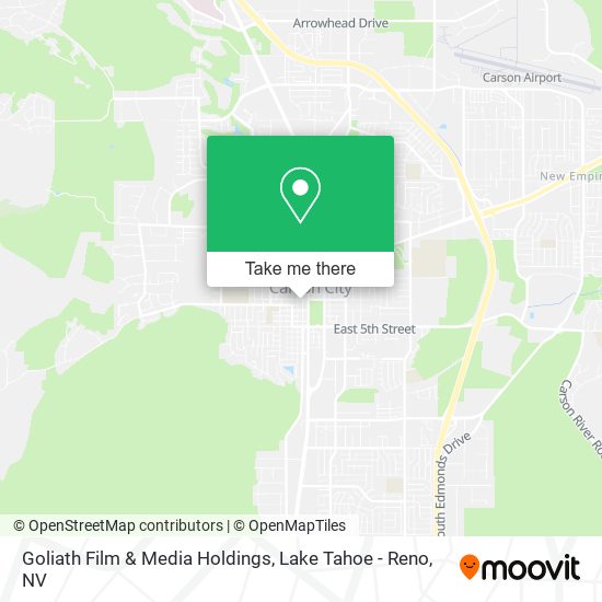 Goliath Film & Media Holdings map
