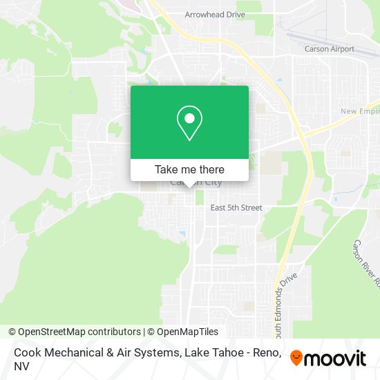 Cook Mechanical & Air Systems map