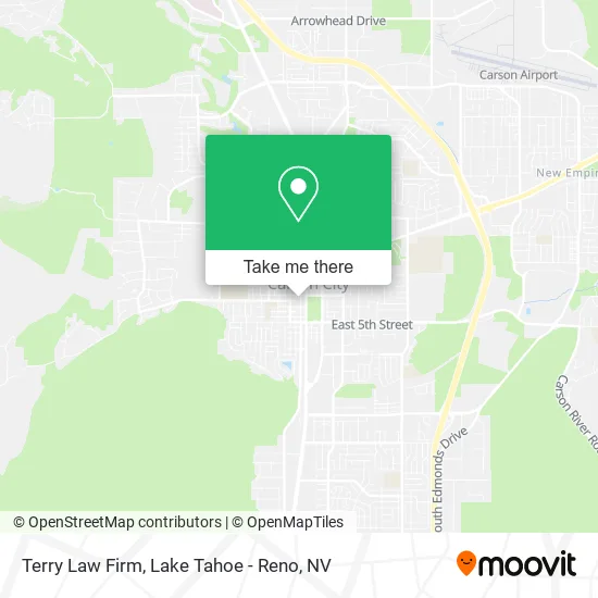 Terry Law Firm map