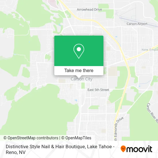 Distinctive Style Nail & Hair Boutique map
