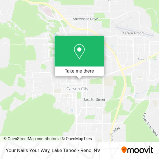 Your Nails Your Way map