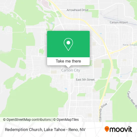 Redemption Church map