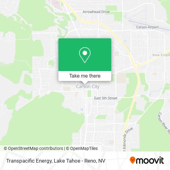 Transpacific Energy map