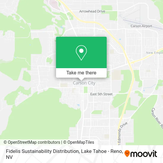 Fidelis Sustainability Distribution map