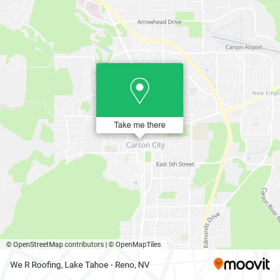 Mapa de We R Roofing
