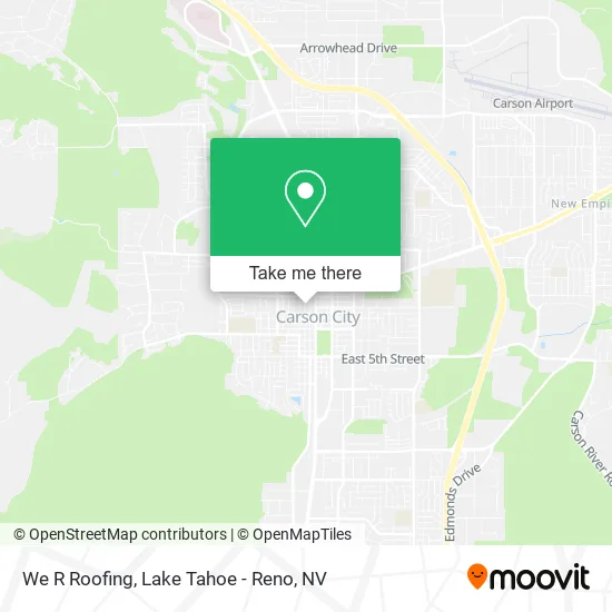 We R Roofing map