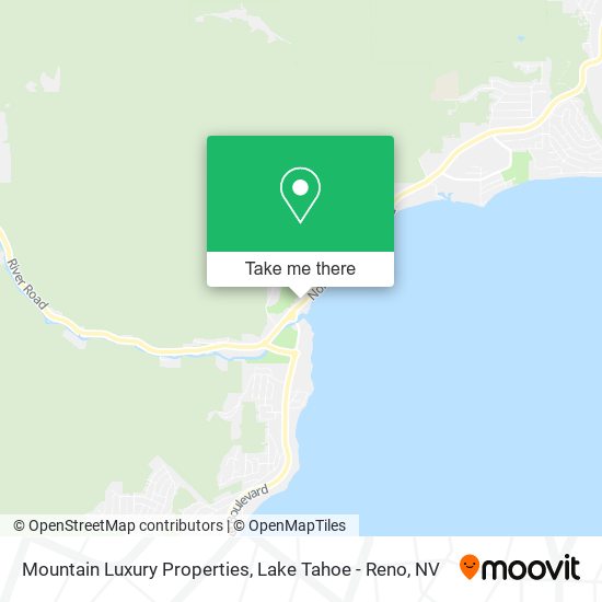 Mountain Luxury Properties map