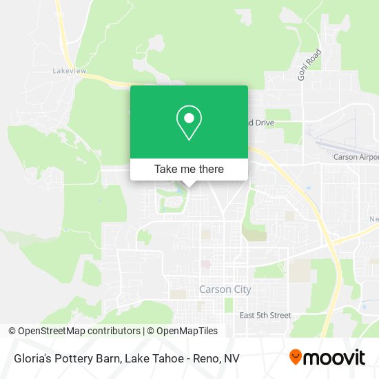 Mapa de Gloria's Pottery Barn